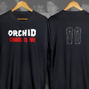 Orchid - Chaos is me (screamo, emo, hardcore) band shirt