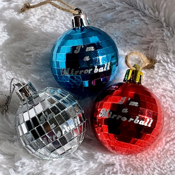 Taylorswift Mirrorball Necklace Etsy