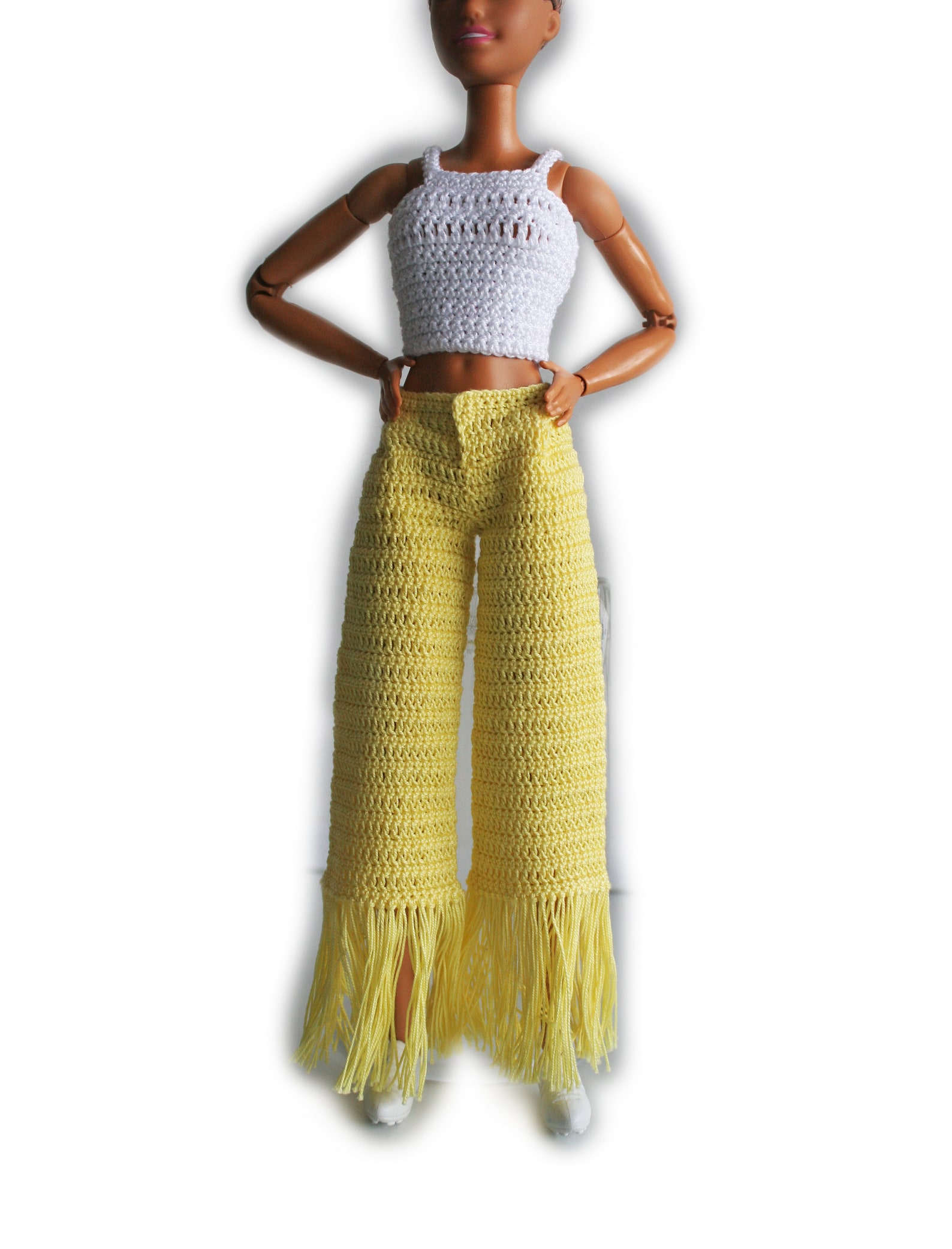 Barbie doll clothes Barbie pants. Pants for dolls. straight | Etsy