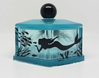 Mermaid Aquarium Trinket Box