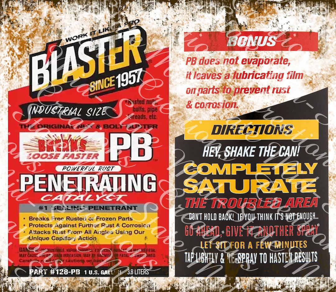 PB Blaster Tumbler Cup Designs Etsy