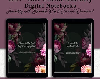 2025-2026 Circuit Assembly Notebooks for both Assemblies. Branch Rep and Circuit Overseer