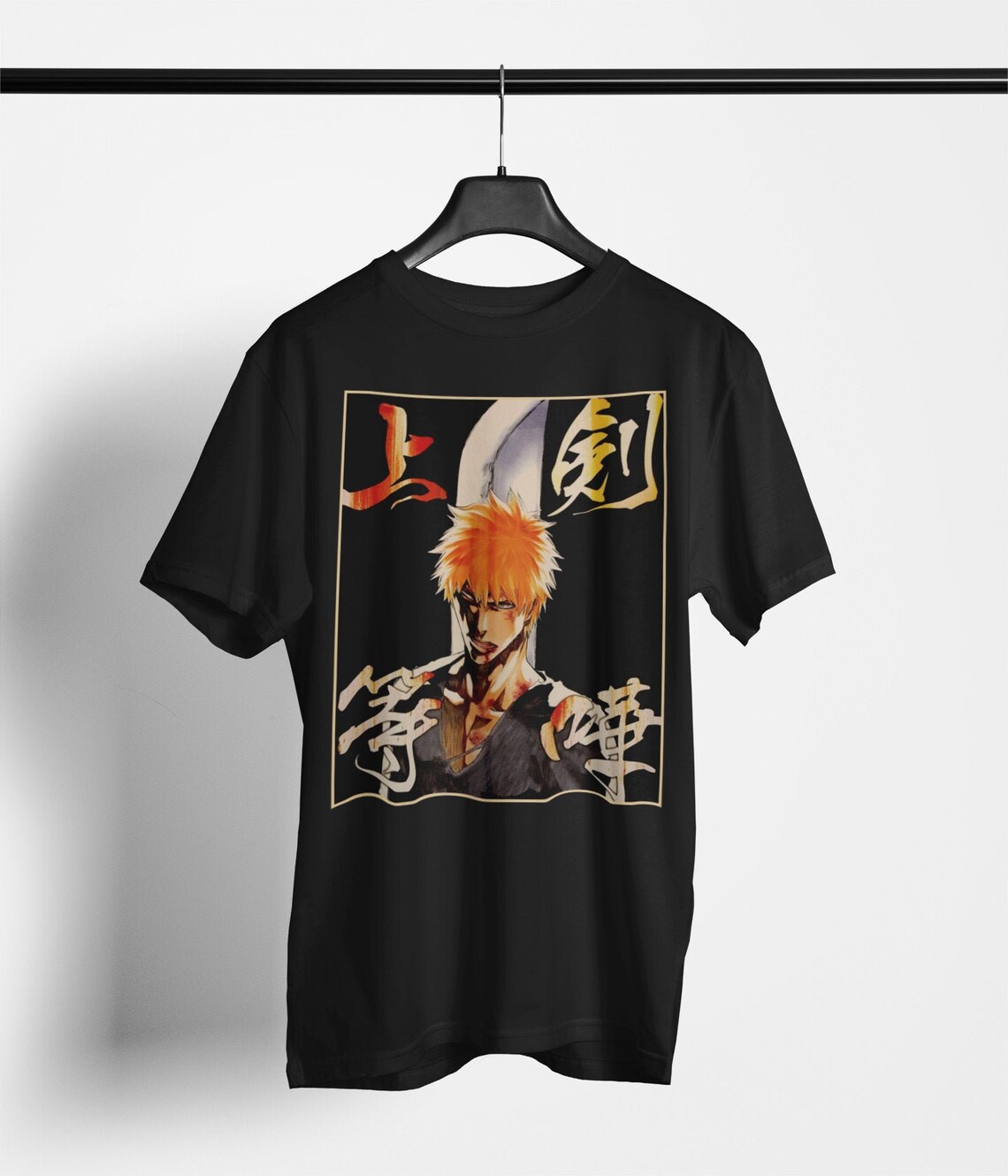 Bleach Ichigo Kurosaki T-Shirt Bleach T-Shirt Bleach Anime | Etsy