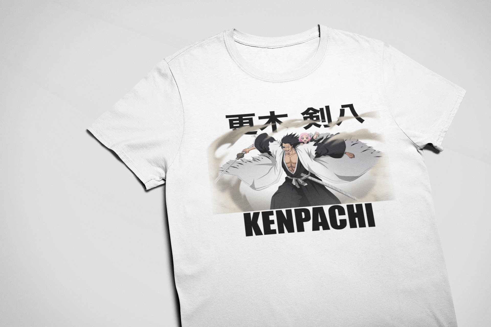 BLEACH Kenpachi Zaraki Anime TShirt Bleich TShirt Kenpachi Etsy