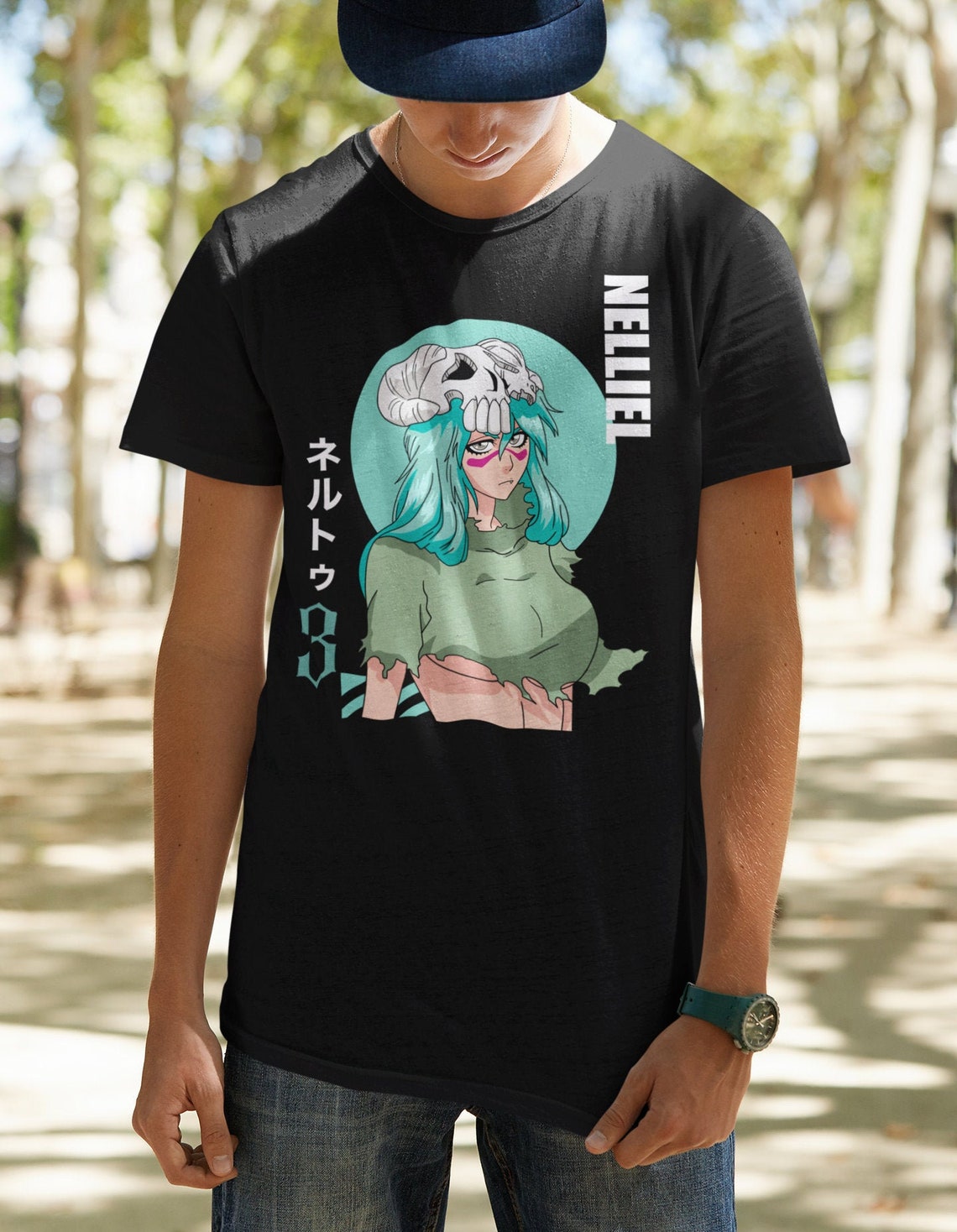 bleach nelliel shirt