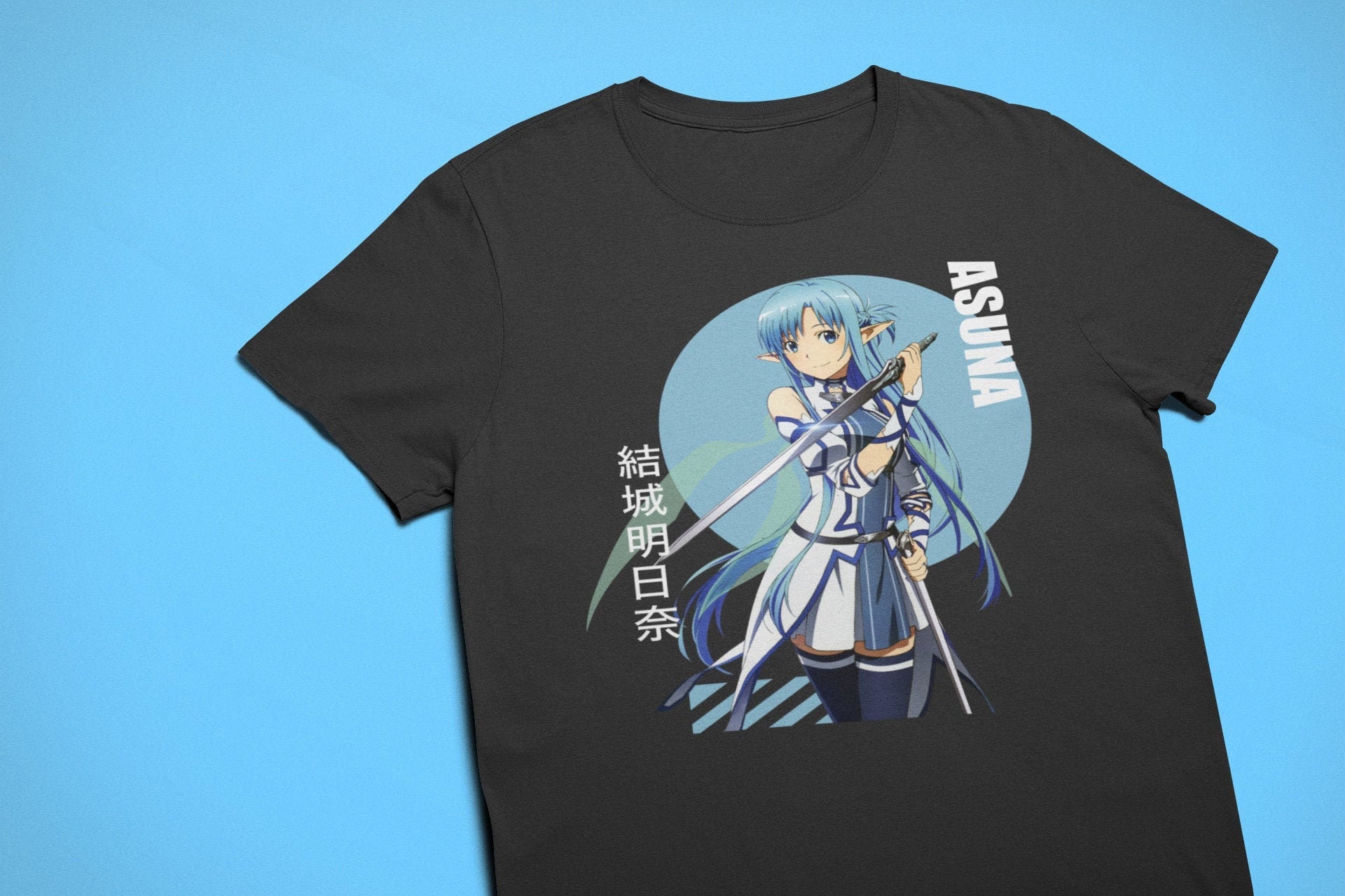 Sword Art Online Asuna Yuuki Anime TShirt Sword Art Online Etsy