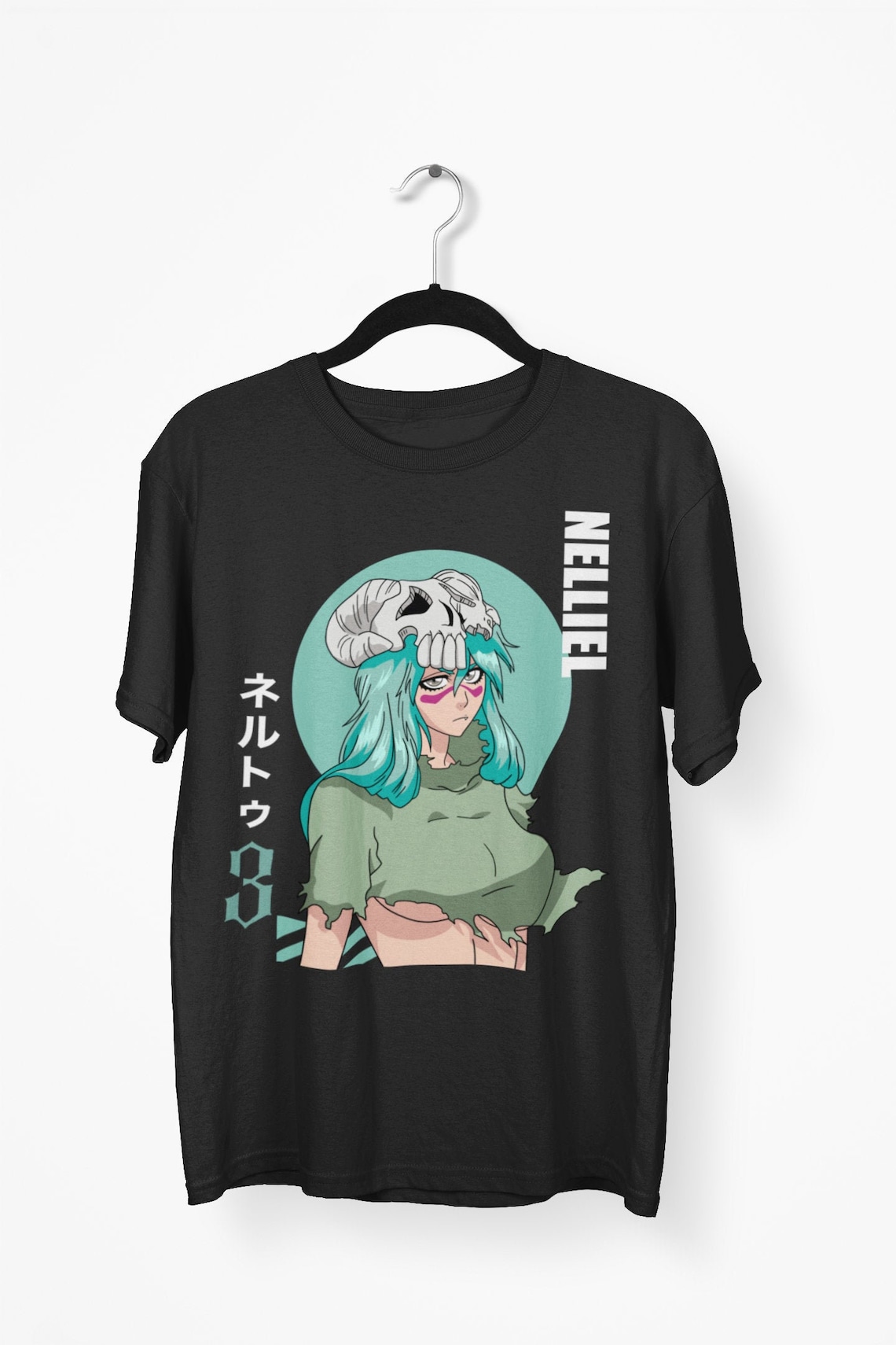 bleach nelliel shirt