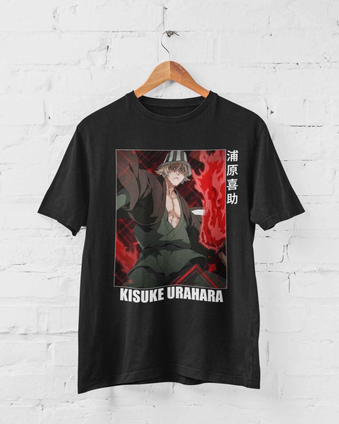 BLEACH Kisuke Urahara Japanese Anime TShirt Bleach TShirt Etsy