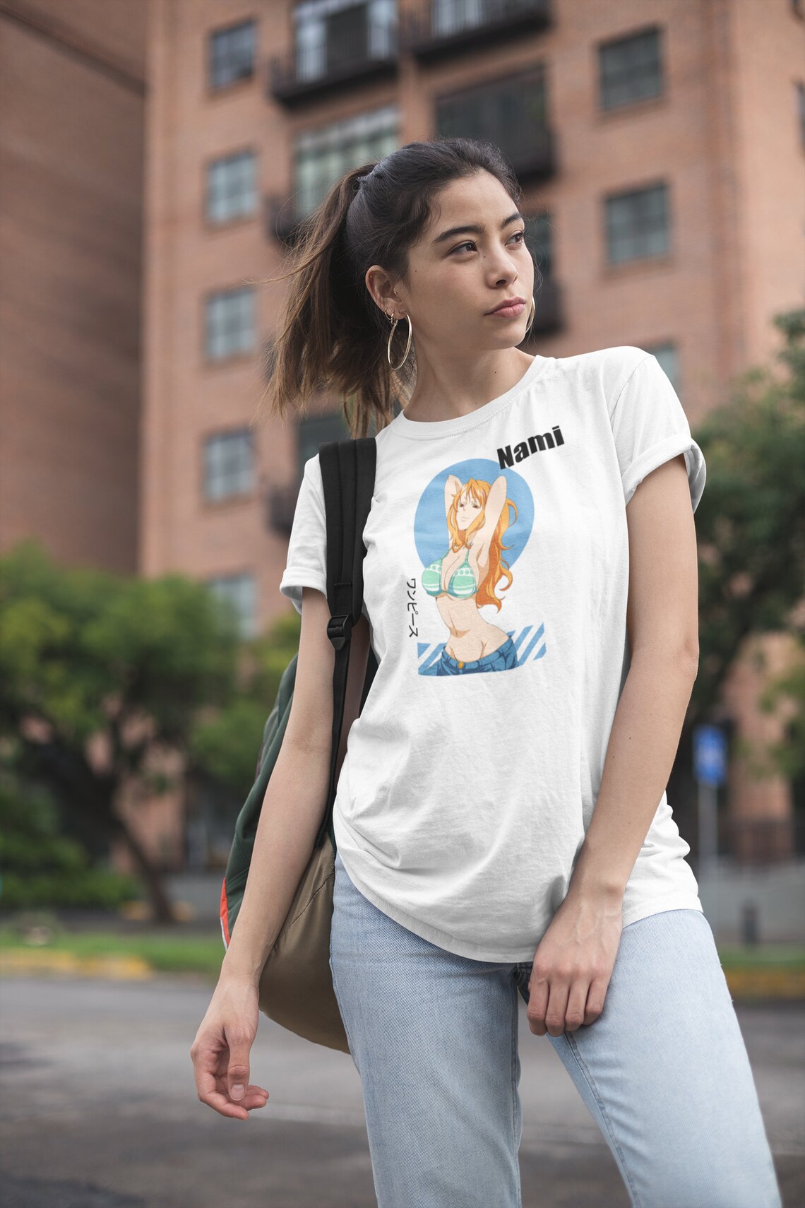 One Piece Nami TShirt One Piece TShirt Nami TShirt Sexy  Etsy