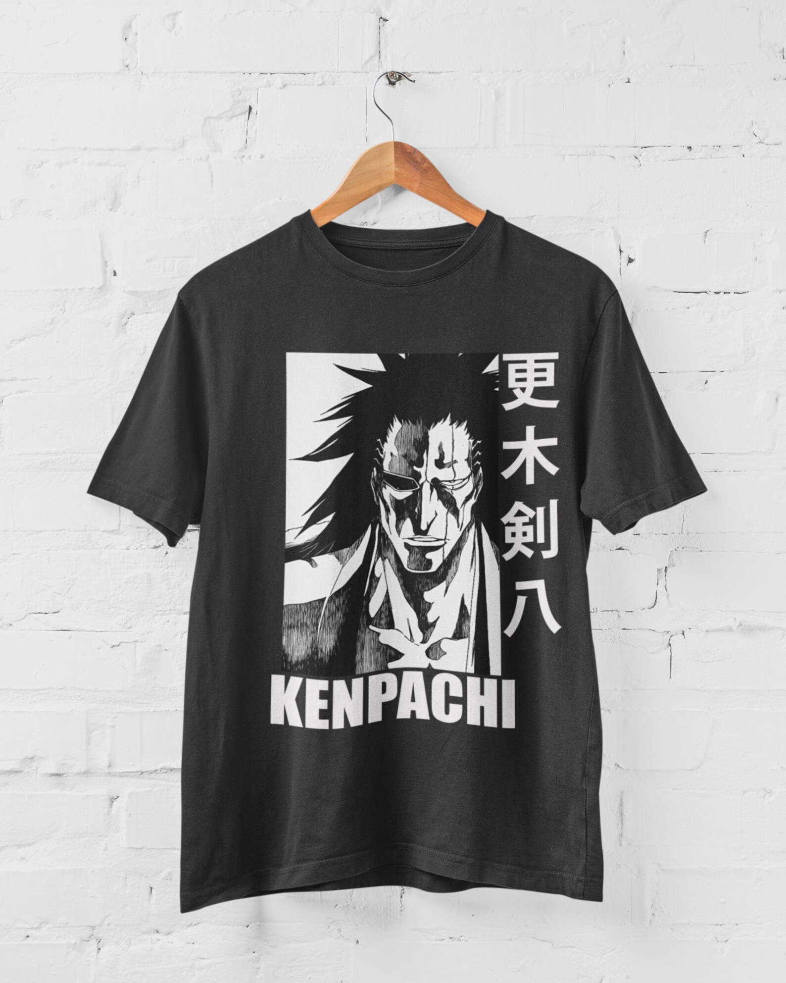 BLEACH Kenpachi Zaraki Japanese Anime Manga TShirt Bleach Etsy