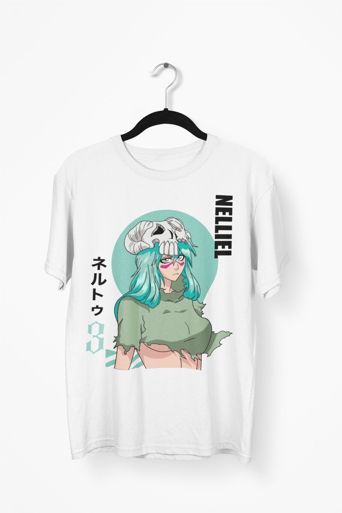 bleach nelliel shirt