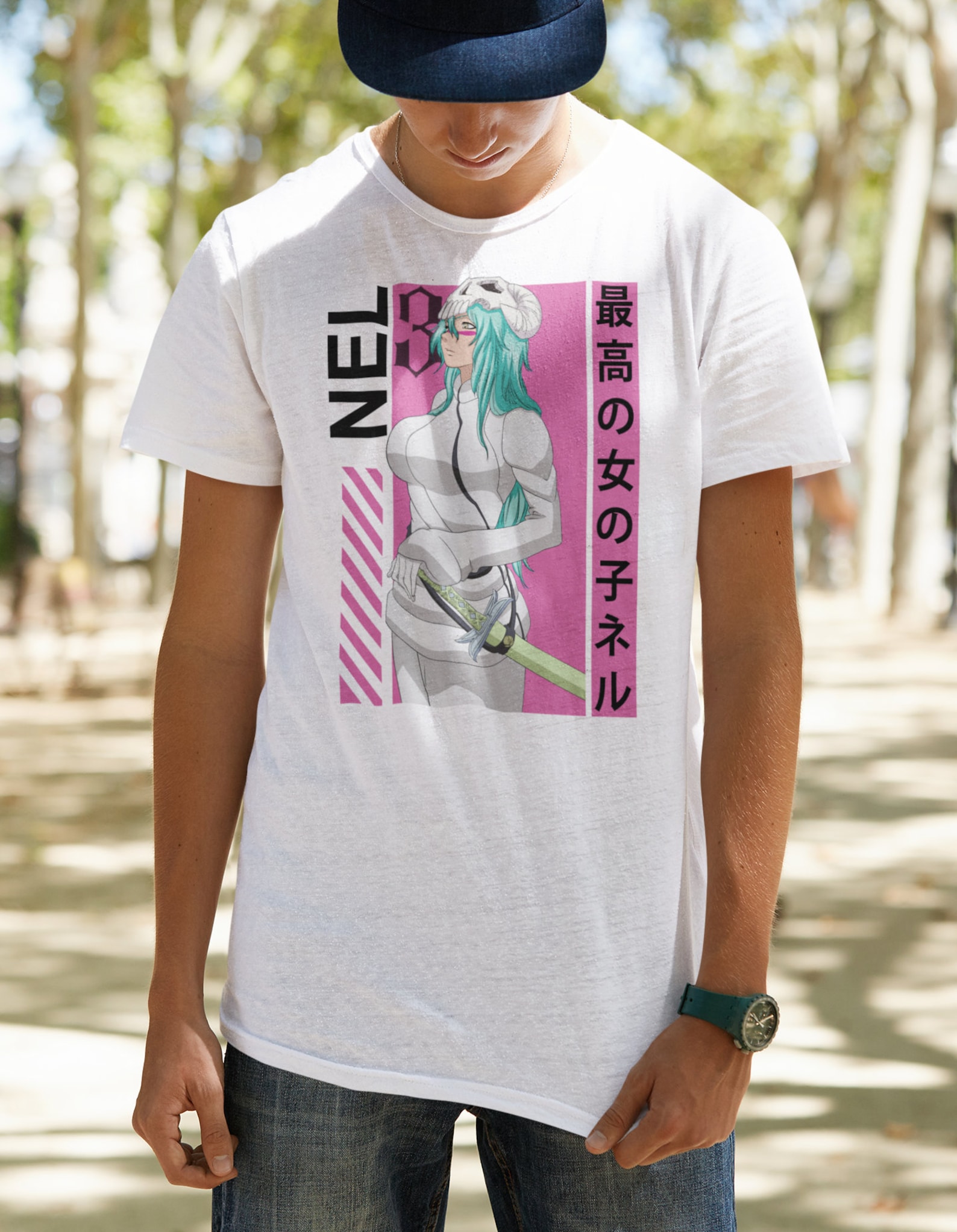 bleach nelliel shirt