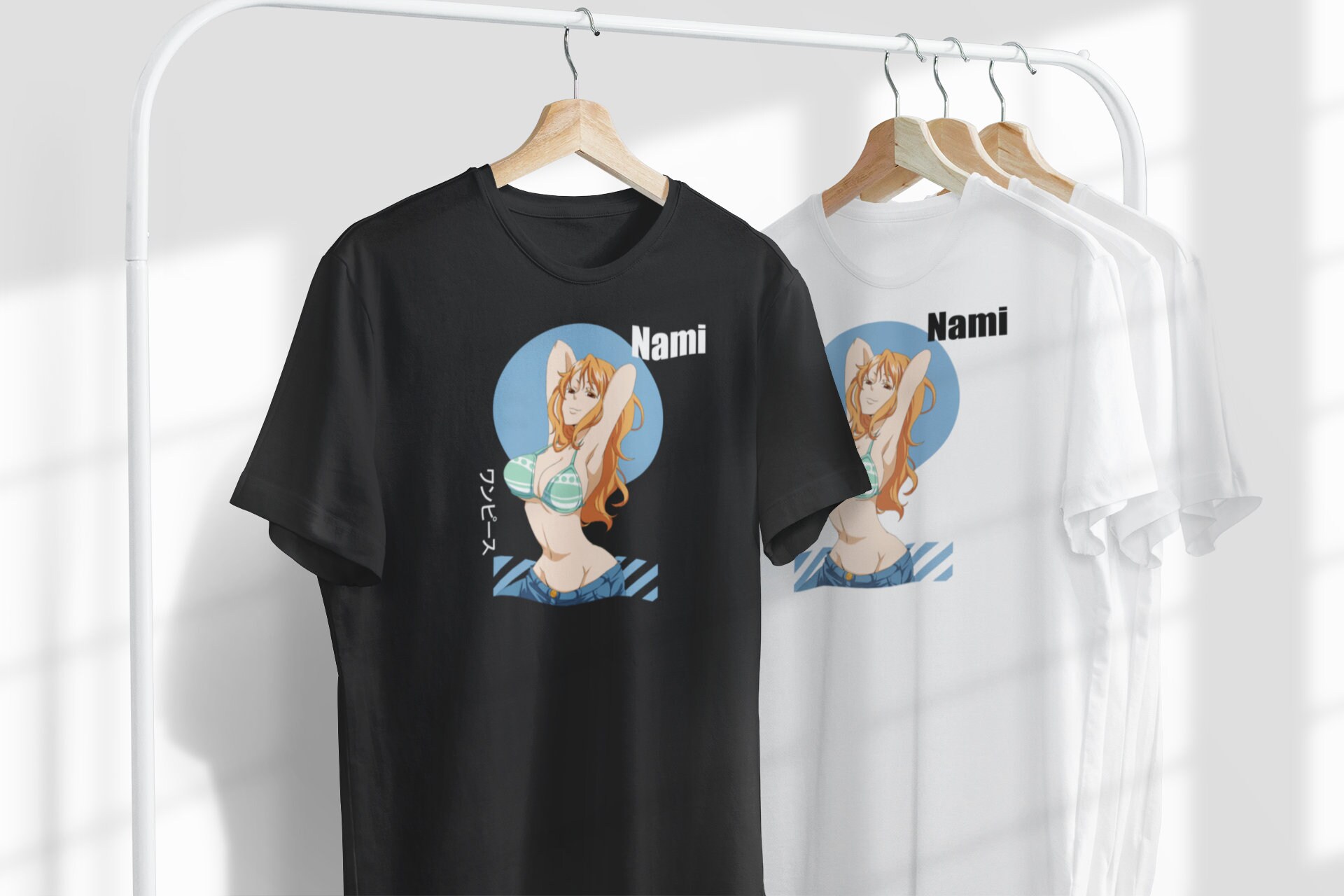 One Piece Nami TShirt One Piece TShirt Nami TShirt Sexy  Etsy