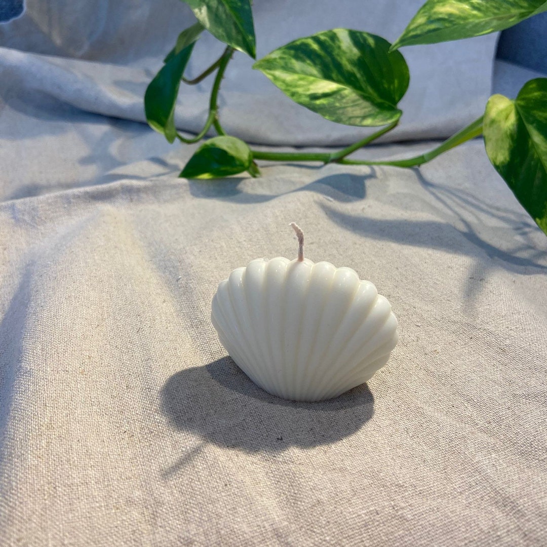 Handmade Vegan, Soy Wax, Scented Mini Shell Candle - Etsy