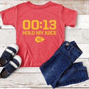 Kansas City Chiefs Kids Hold My Juice Tee