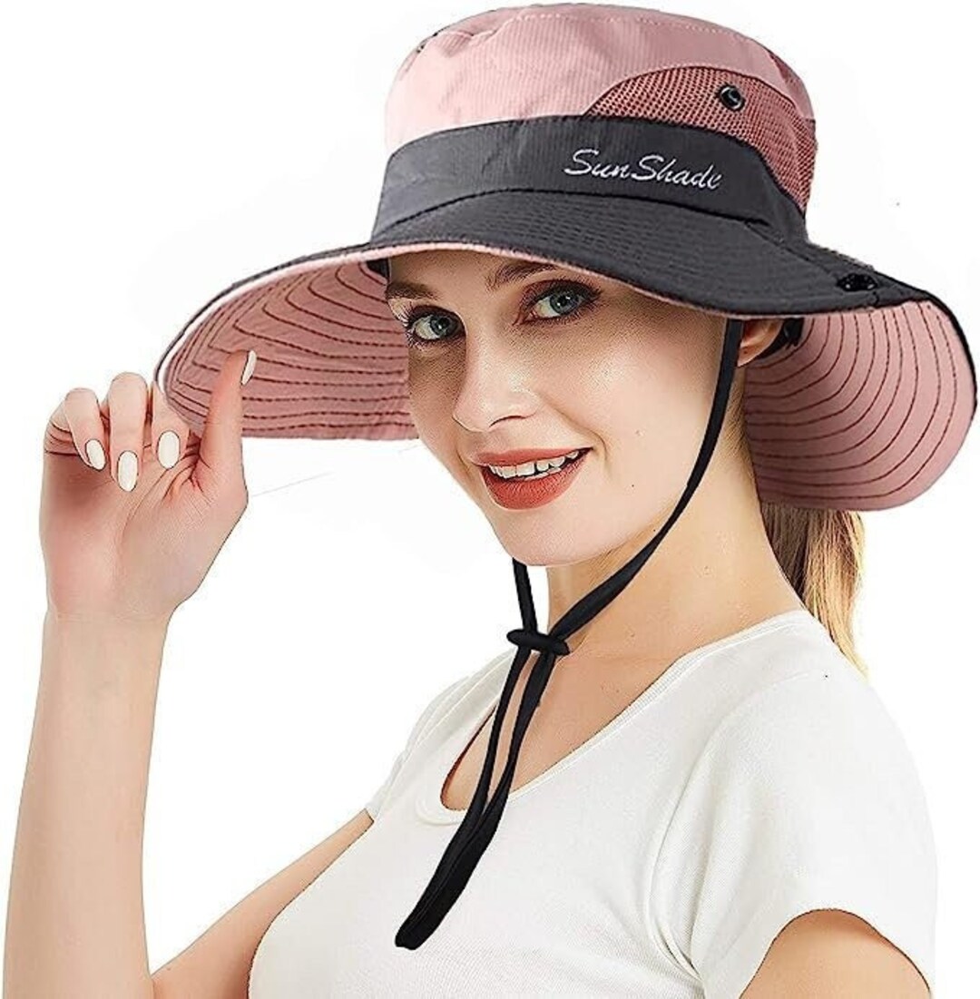 Women's Summer Sunhat Ponytail Ponytail Bucket Hat Etsy