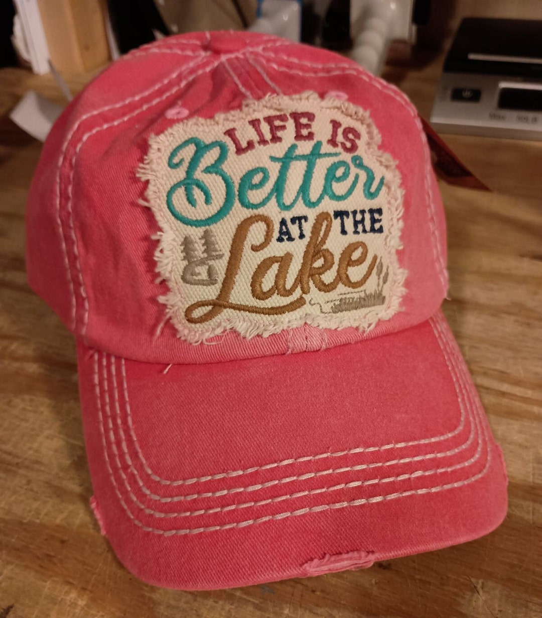 Life is Better at the Lake Baseball Cap Womens Baseball Caps Etsy