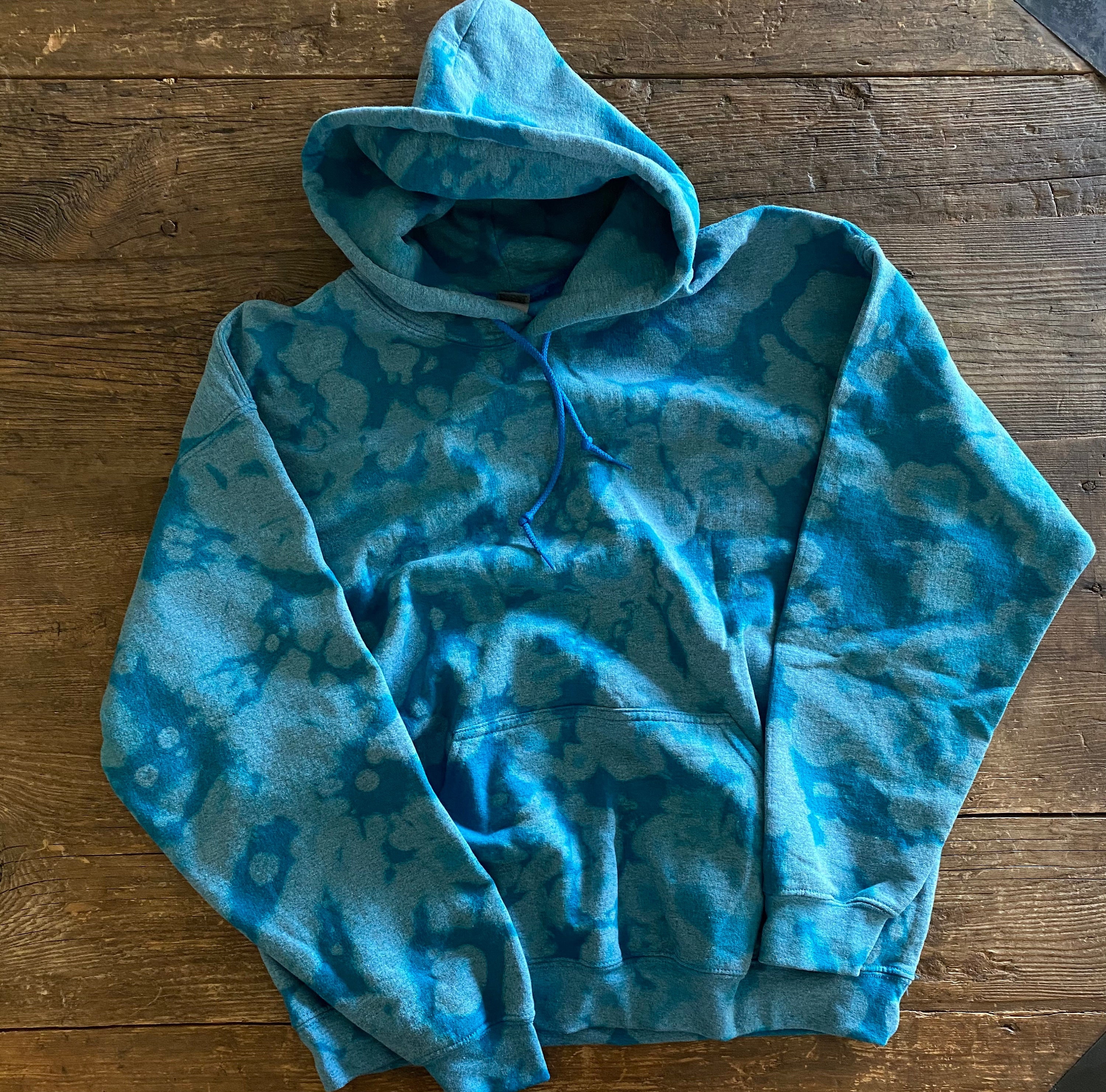 bleach dye sweatshirt