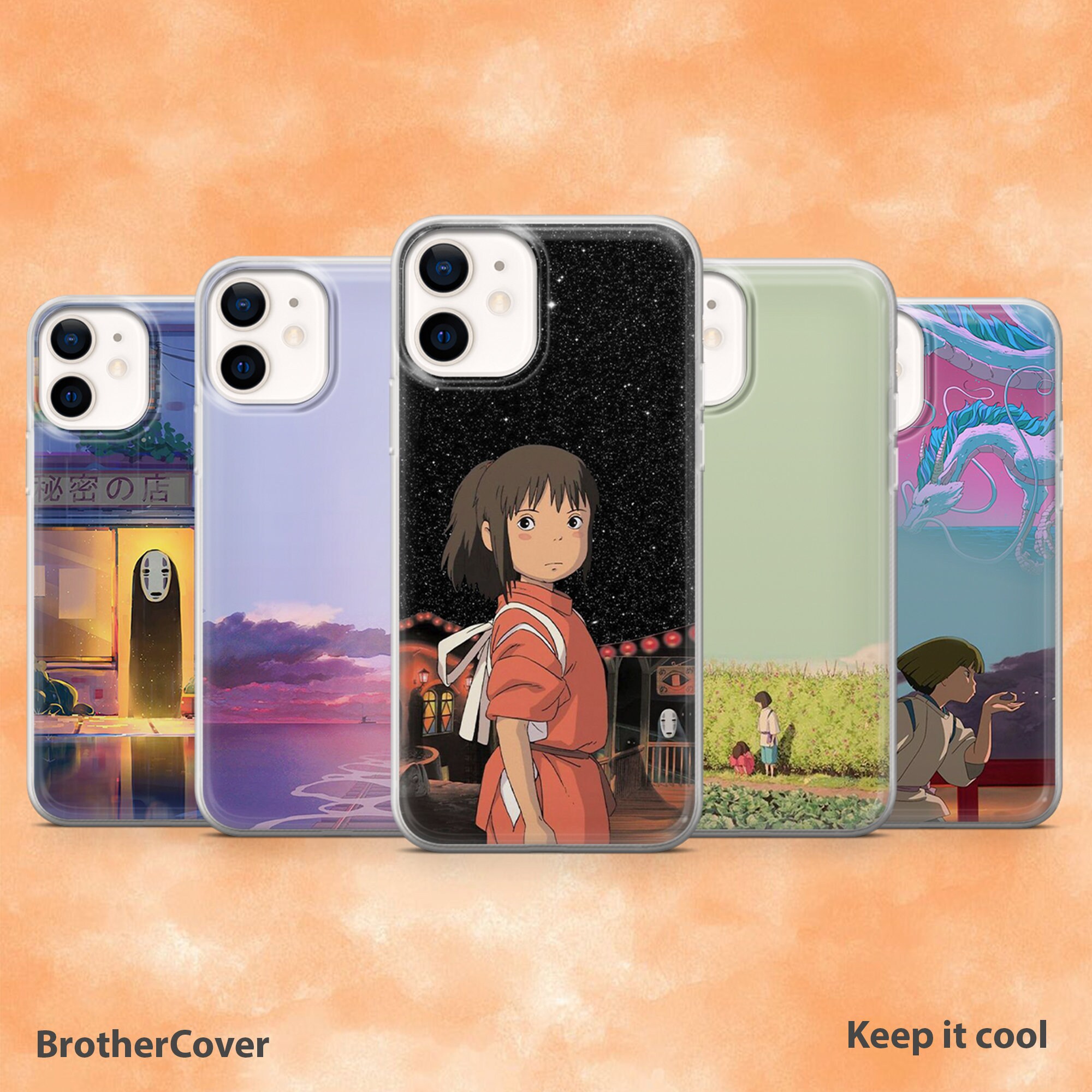 Studio Ghibli Spirited Away Phone Case Miyazaki Anime case fit Etsy