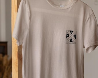 Dad T-Shirt cross beige, personalized with name