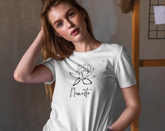Namaste T-Shirt, Yoga Shirt, women
