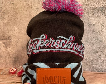 Beanie with pompom IKARUZ Zuckerschnute