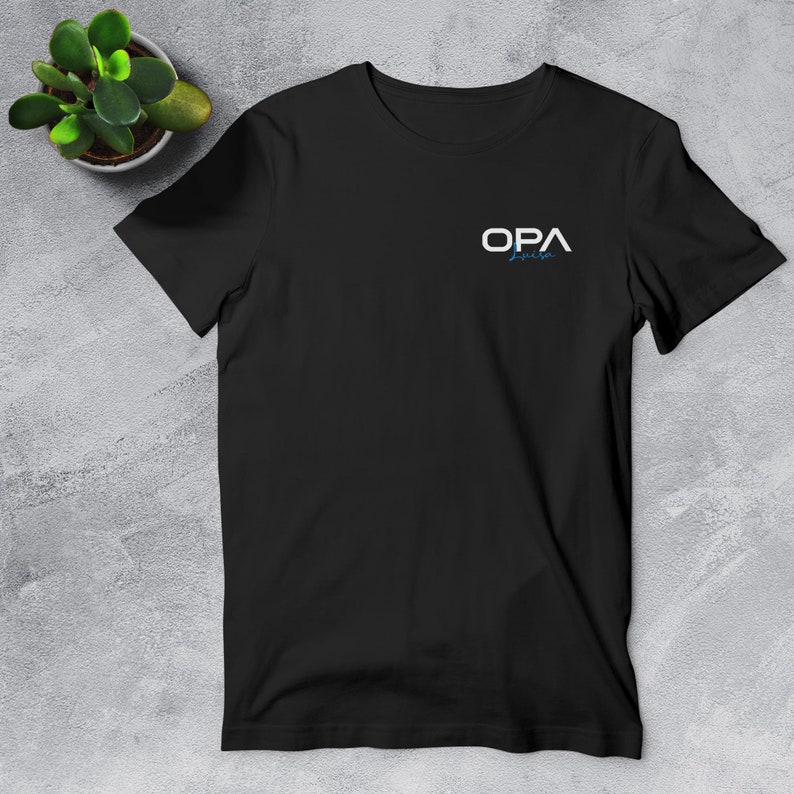 Opa T-Shirt, personalisiert mit Namen imagem 4