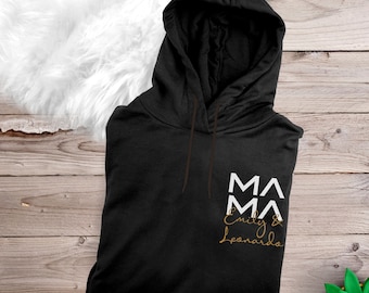 Mom hoody personalized with name