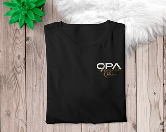 Opa T-Shirt, personalisiert mit Namen