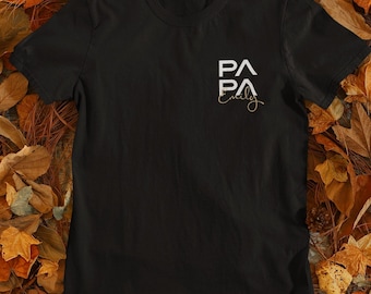 Papa T-Shirt, personalisiert mit Namen