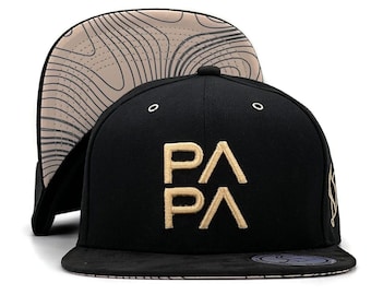 Snapback Cap LEOLY BLACK PAPA