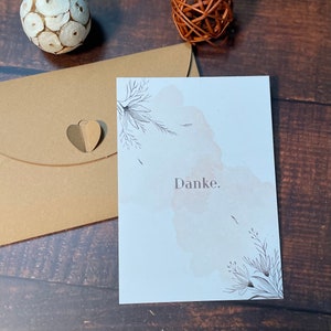 Karte Danke  verschiedene Design Sets smart