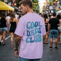 Cool Dad Club oversize t-shirt, dad shirt product logo