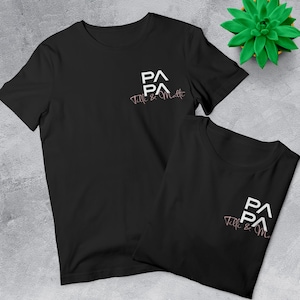 Papa T-Shirt, personalisiert mit Namen Bild 7