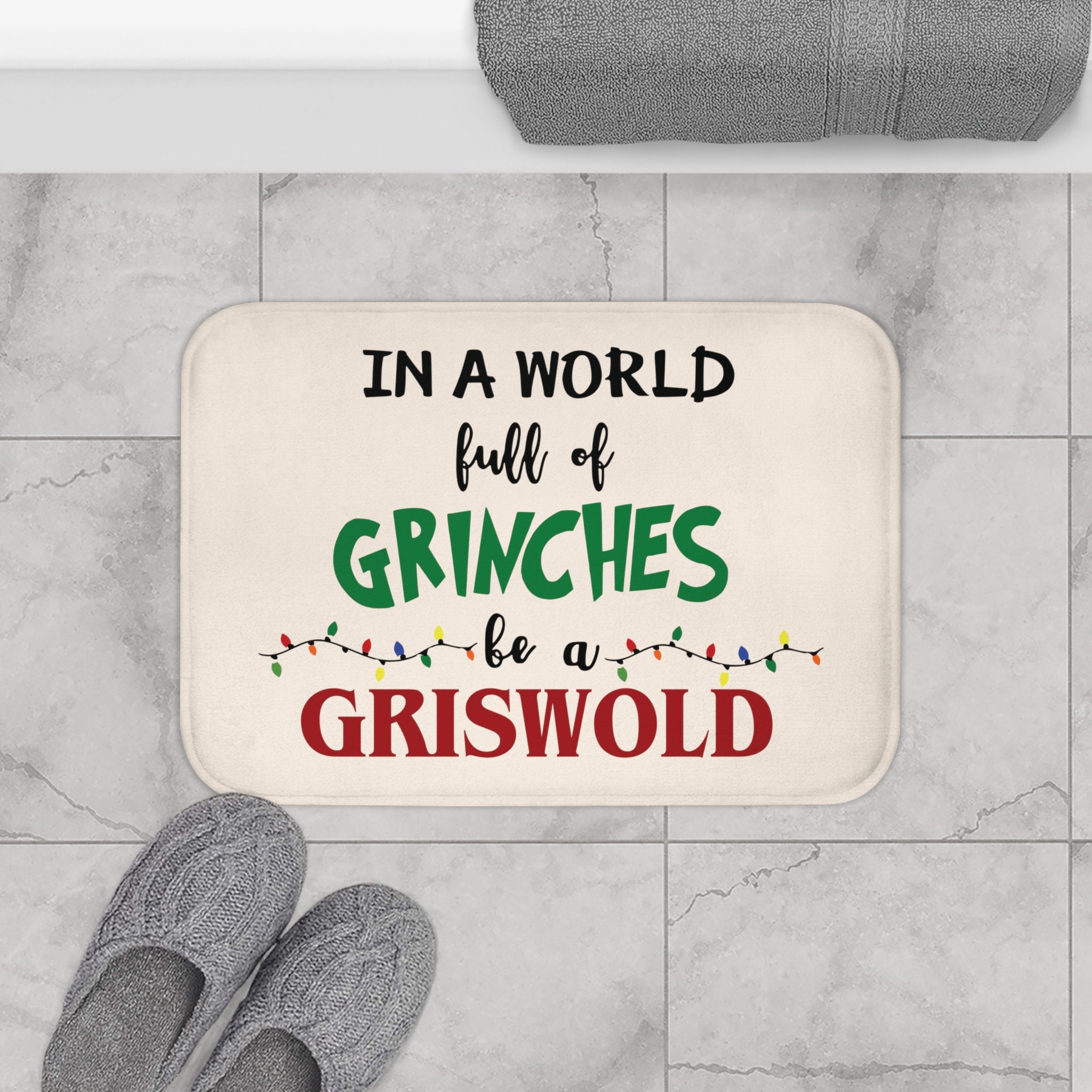 Be a Griswold Christmas Vacation Bath Mat - Etsy