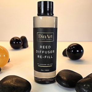 Blossom Bliss Reed Diffuser Refill | 150ml | Soft Floral & Fruity Scent |  6+ Months Lasting Aroma | Home Fragrance | Handmade in Canada