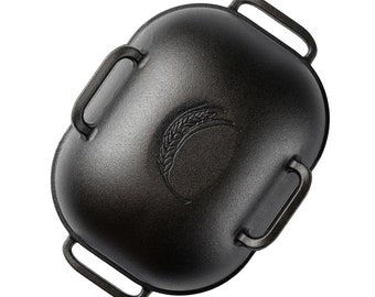 Challenger Cast Iron Bread Pan - Bake Tasty and Beautiful Artisan Bread