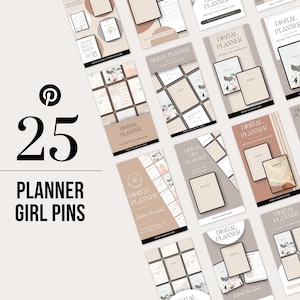 Pinterest Canva Templates, Pinterest Templates, GoodNotes Digital Planner Mockup Template, Pinterest Board, Pinterest iPad Mockups