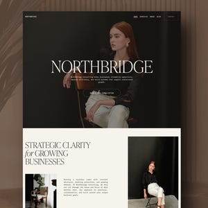 Squarespace 7.1-mall för coacher, rådgivare, konsulter, kreativa entreprenörer och tjänstebaserade företag
