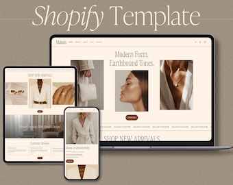 Tema Shopify Maison: modello di e-commerce moderno - Caratteristiche estate 2025