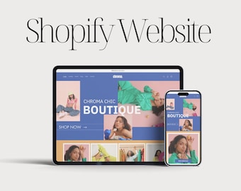 Chroma Chic Boutique Shopify Website Template