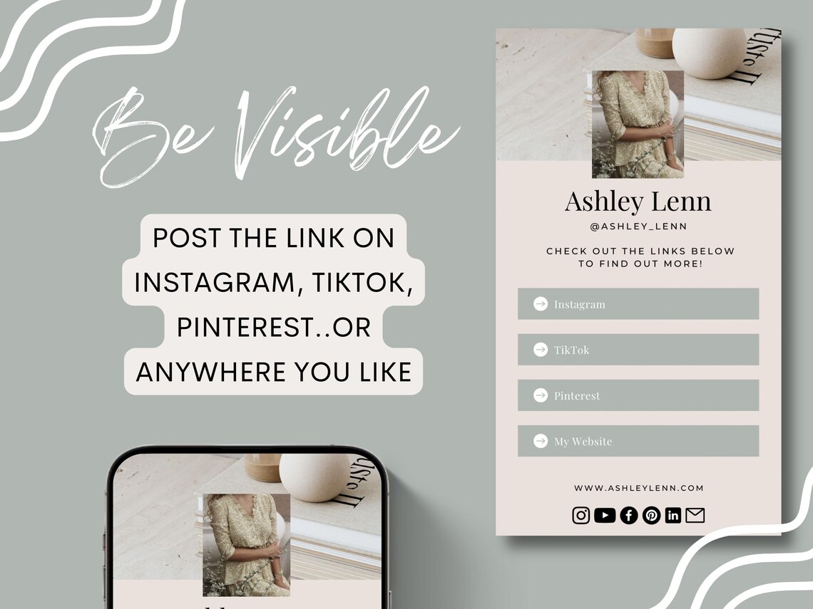 Instagram Bio Template, Link in Bio Template, Bio Template, Bio Link Instagram Bio Template, Link in Bio Template, Bio Template, Bio Link