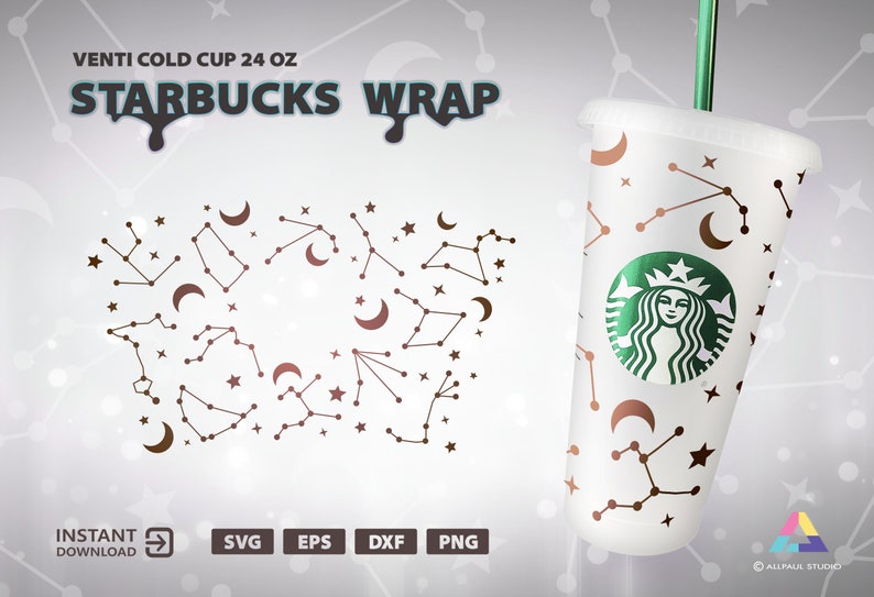 Download Clip Art Starbucks Tumbler Svg Starbucks Cup Zodiac Of The Moon Starbucks Cup Svg Full Wrap Starbucks Cold Cup 24 Oz Zodiac Svg Stars Svg Art Collectibles