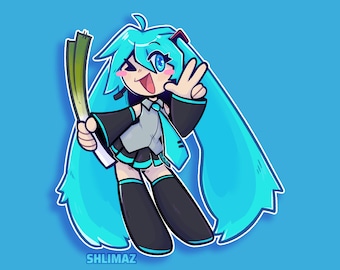 Pegatina de Hatsune Miku