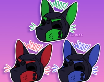 Puphood Vinyl Sticker
