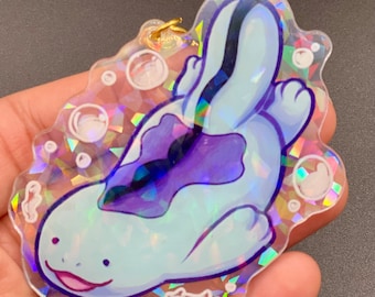 Quagsire Acrylic Charm