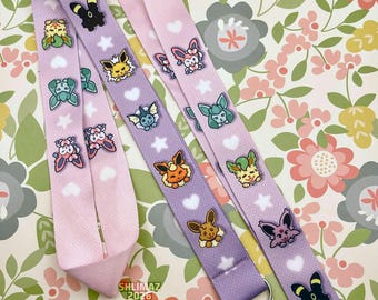 Eeveelutions Lanyard ID Badge Holder