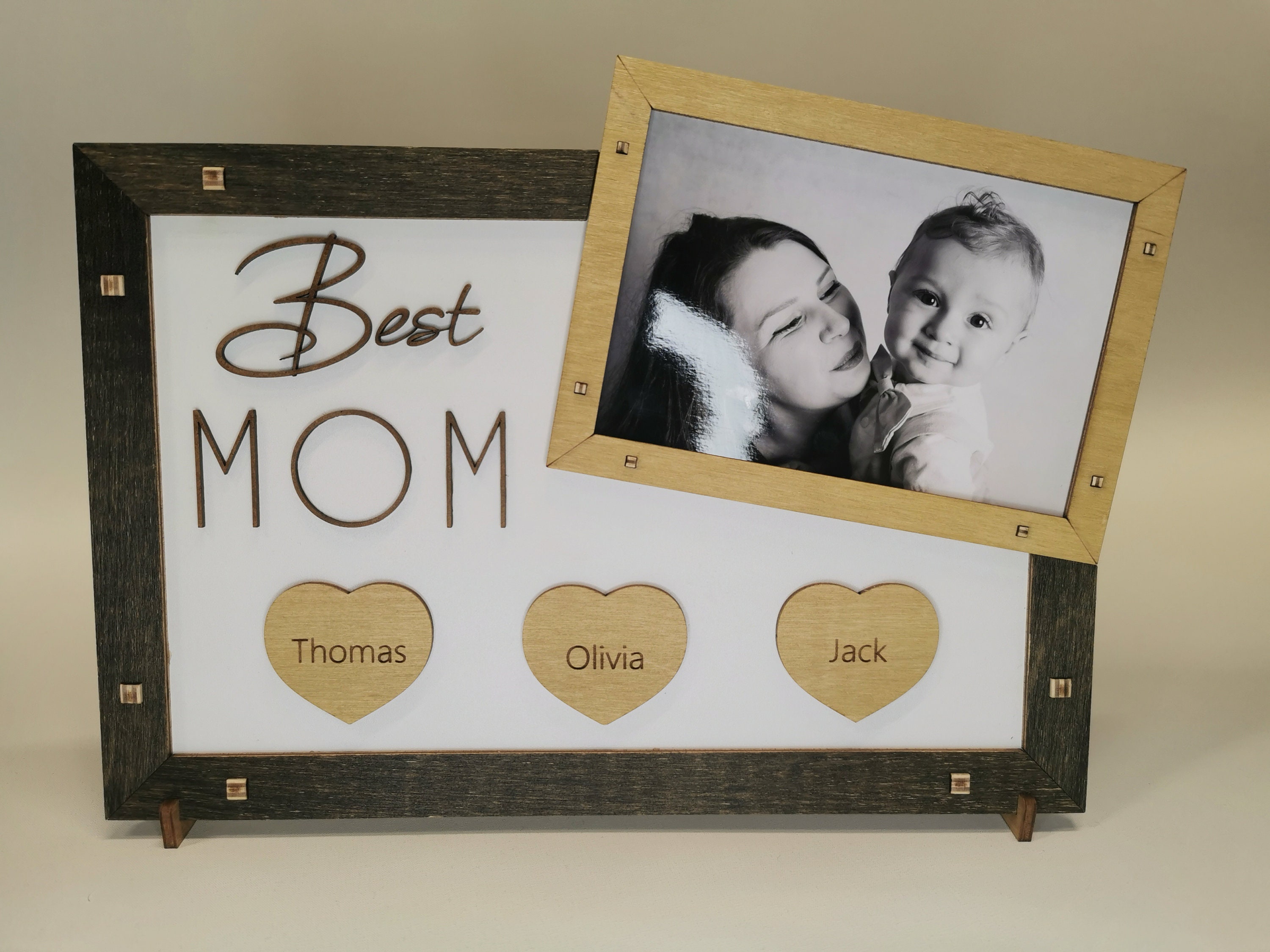 Personalised Mother Birthday Photo Frame Best Mom Photo Etsy