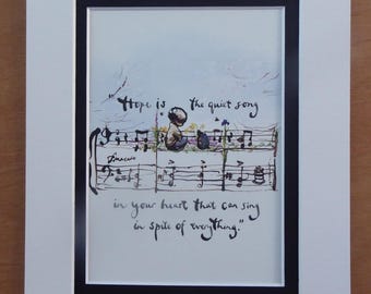 Hope is the Quiet song - Charlie Mackesy - From Always Remember-the Boy The Mole The Fox and The Horse