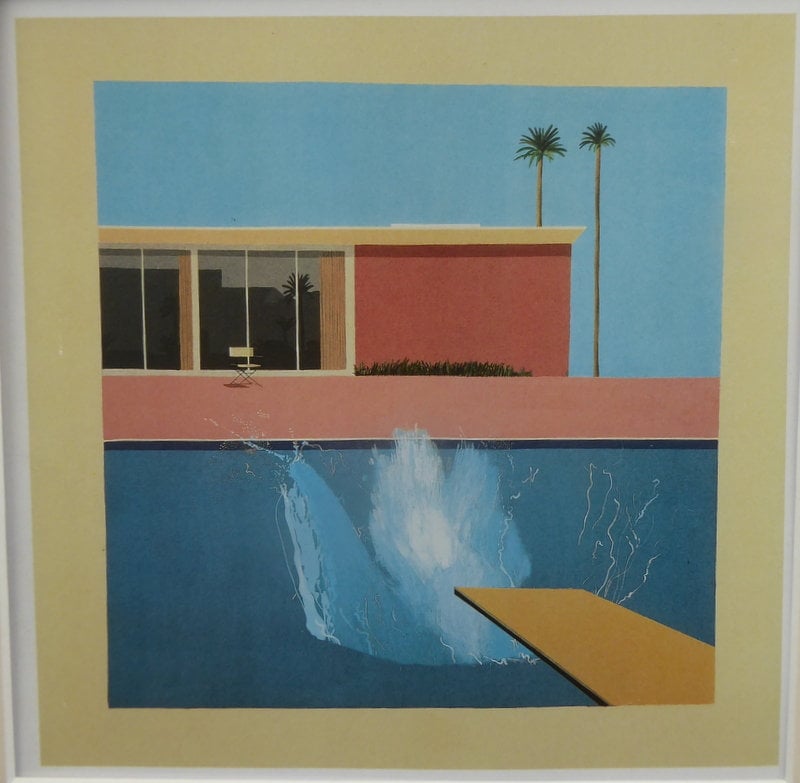 David hockney a bigger splash - Etsy 日本